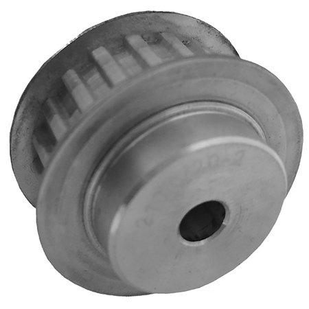 B B MANUFACTURING 21T5/20-2, Timing Pulley, Aluminum 21T5/20-2